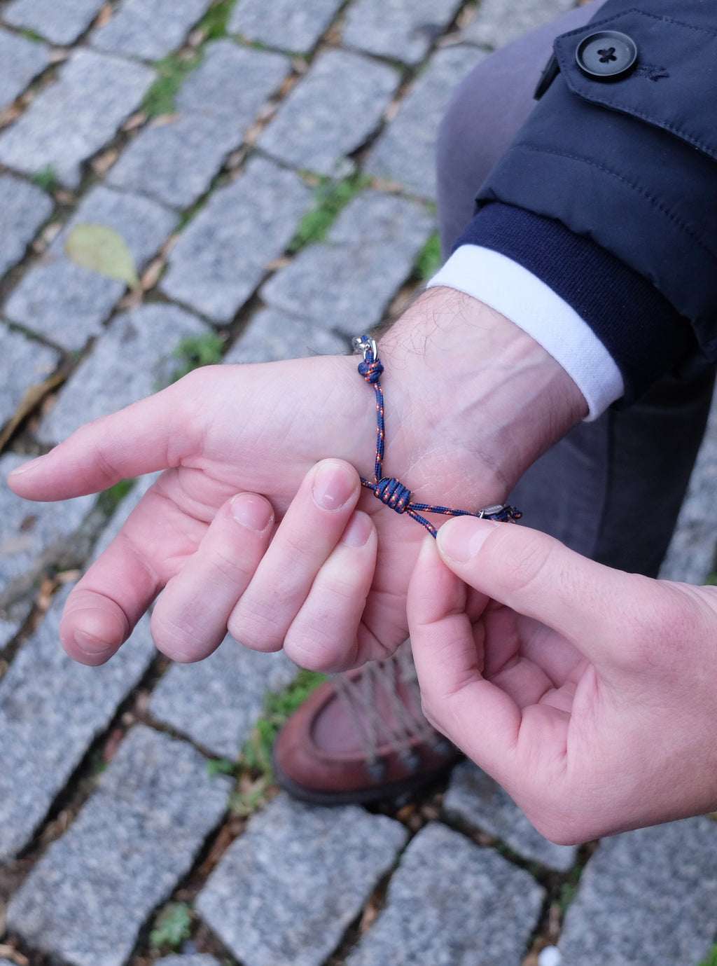 Pulsera eslabón trenzado España